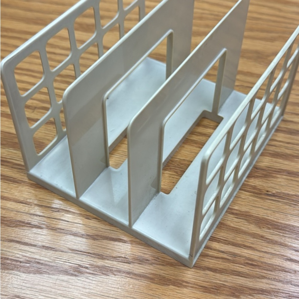 White Desk Organizer
